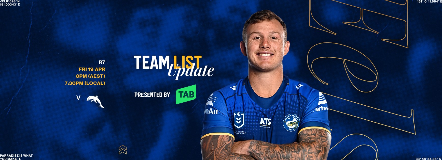 NRL Team List Update: Round 7