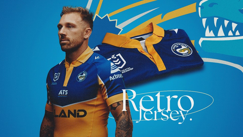 Blue & Gold, forever: Eels unveil 2024 Retro Jersey