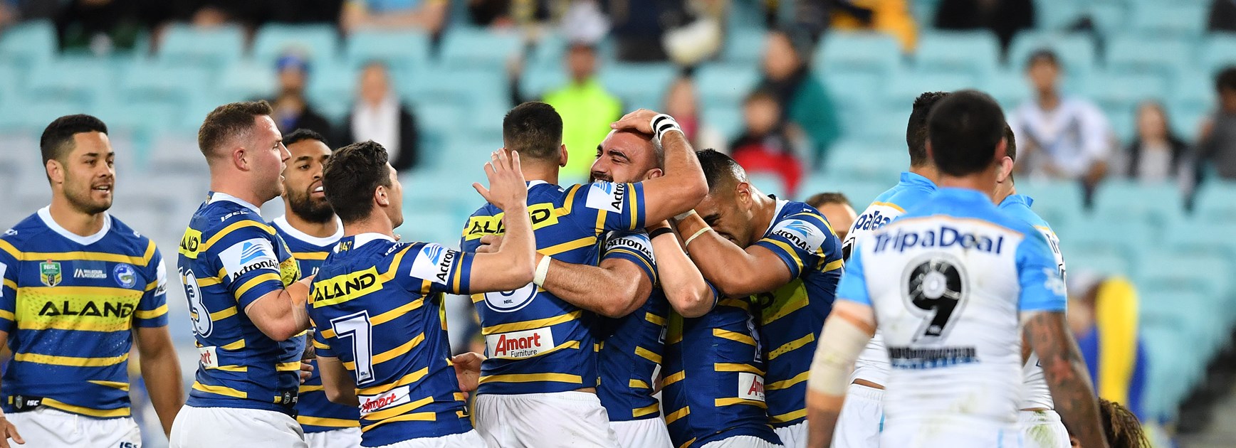 Eels hold on for crucial win