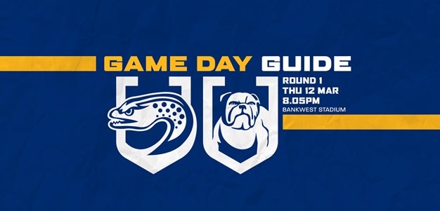 Game Day Guide: Eels v Bulldogs, Round 1