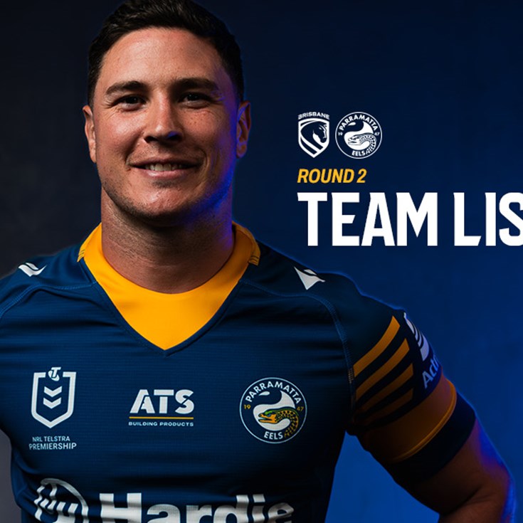 NRL Team List: Round 2
