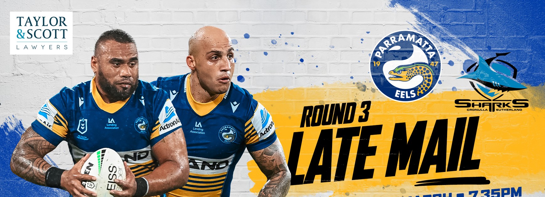 Late Mail - Eels v Sharks, Round Three