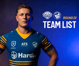 NRL Team List: Round 22