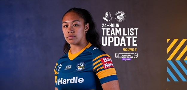 NRLW Team List Update: Round 3