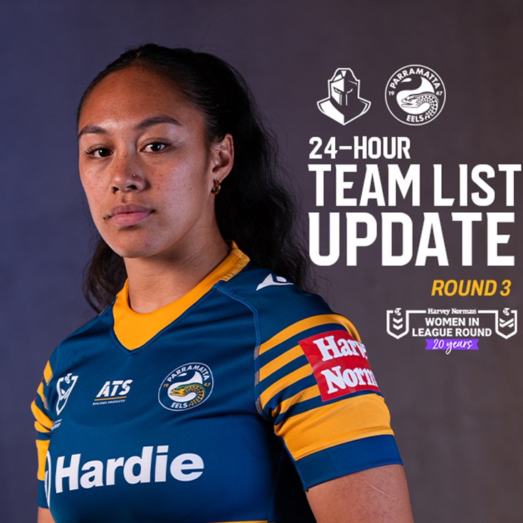 NRLW Team List Update: Round 3