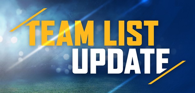 Team List Update | Sea Eagles v Eels, Round 18