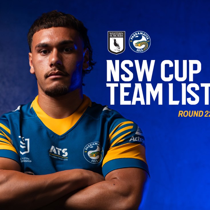 NSW Cup Team List: Round 22