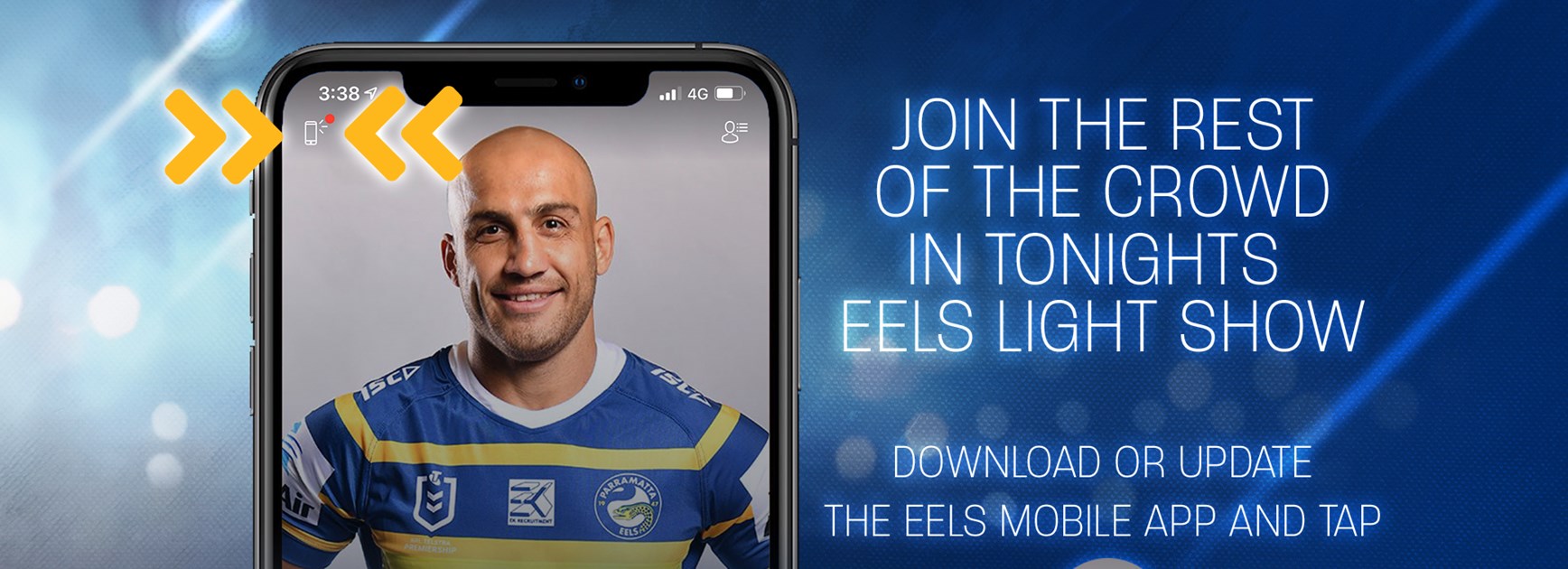 Join the Eels Light Show this Friday night!
