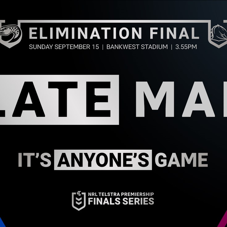 LATE MAIL | Eels v Broncos, Elimination Final