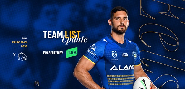 NRL Team List Update: Round 10