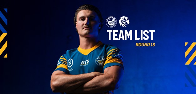 NRL Team List: Round 18