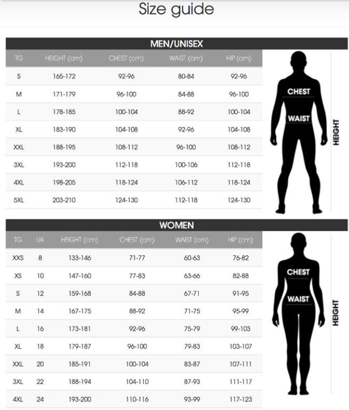 Macron Size Guide Membership