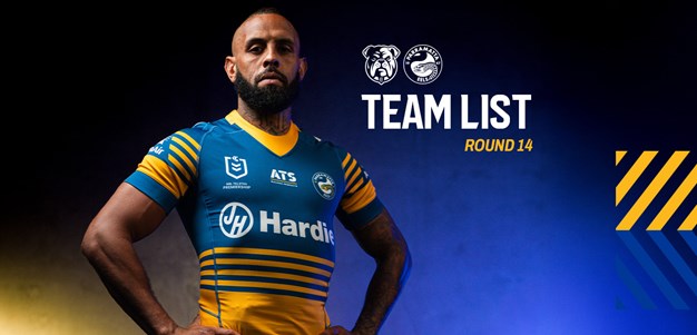 NRL Team List: Round 14