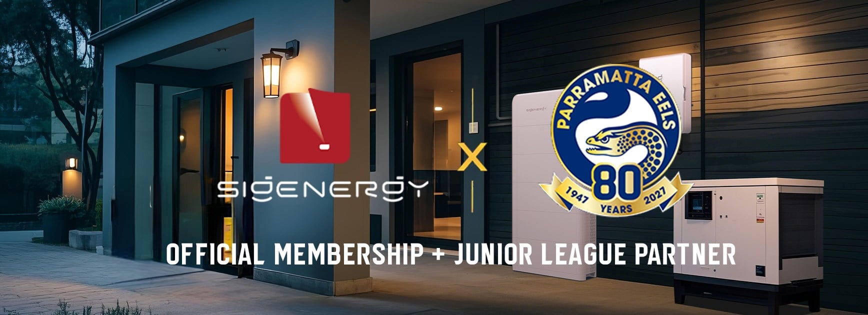 Sigenergy to Power the Future of Western Sydney as New Parramatta Eels Junior League and Membership Partner from 2027