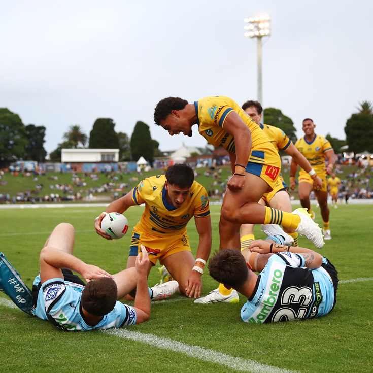 Sharks v Eels - Pre-Season Trial Week 2 Match Highlights