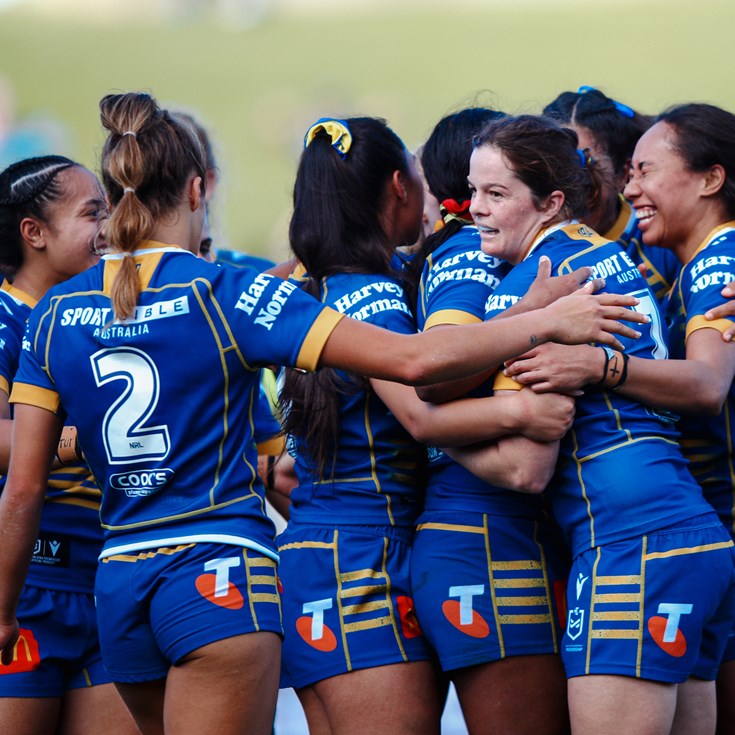 Eels dig deep for first NRLW win