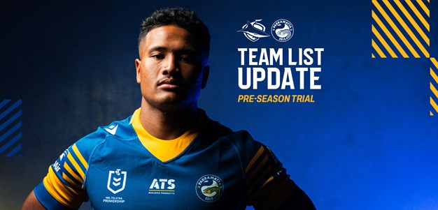 NRL Team List Update: Pre-Season Trial Week 2