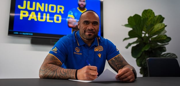Junior Paulo Extends with Parramatta Eels