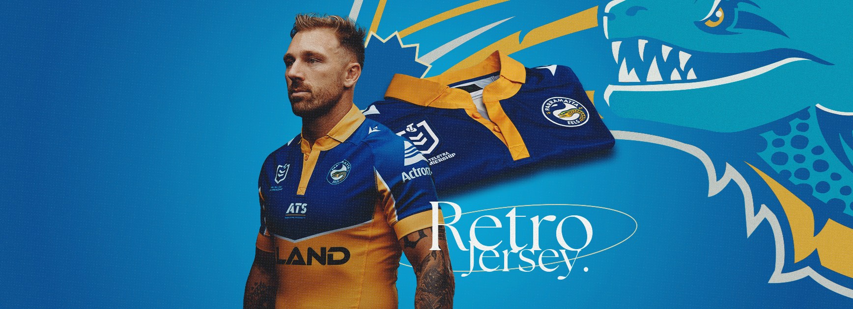 Blue & Gold, forever: Eels unveil 2024 Retro Jersey