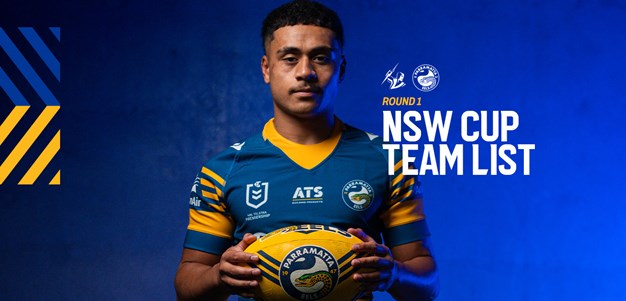 NSW Cup Team List: Round 1
