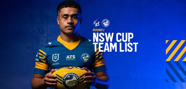 NSW Cup Team List: Round 1