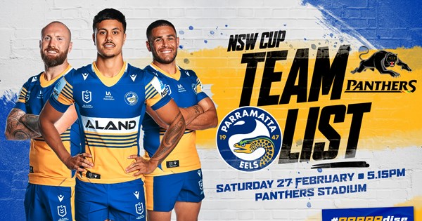 NSW Cup Team List: Panthers v Eels, Trial | Eels
