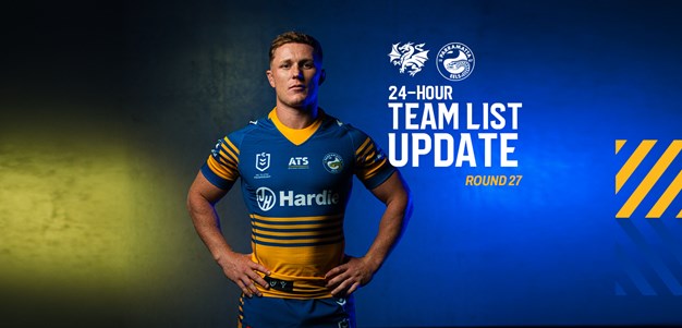 NRL Team List Update: Round 27