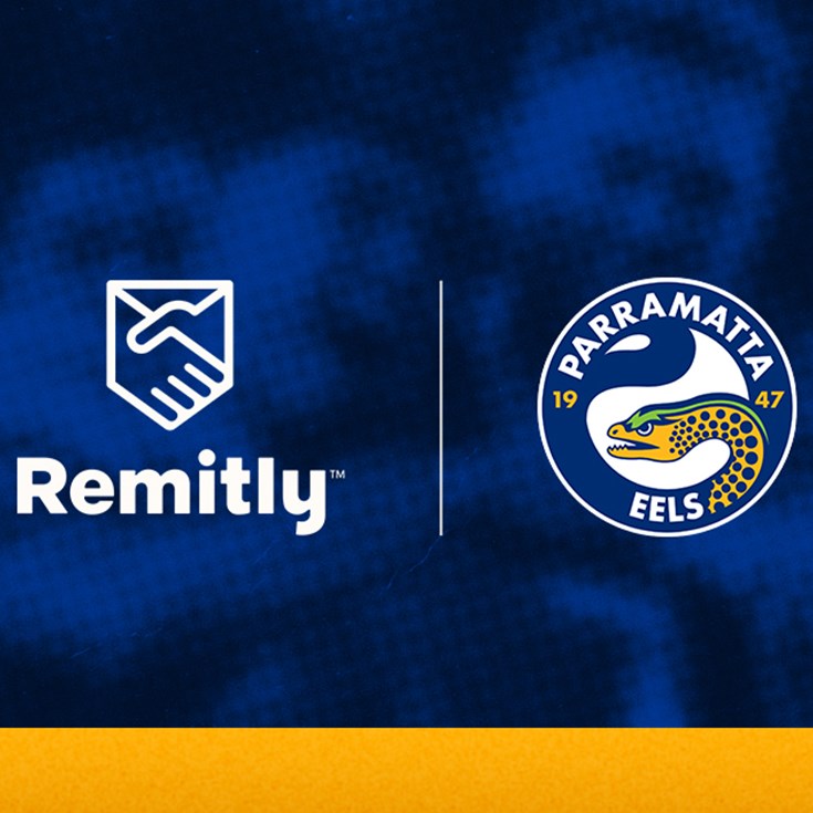 Remitly x Parramatta Eels partnership announcement
