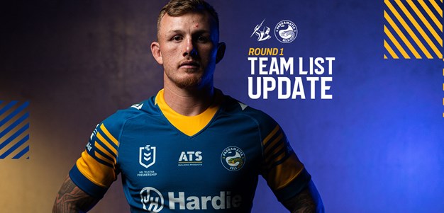 NRL Team List Update: Round 1