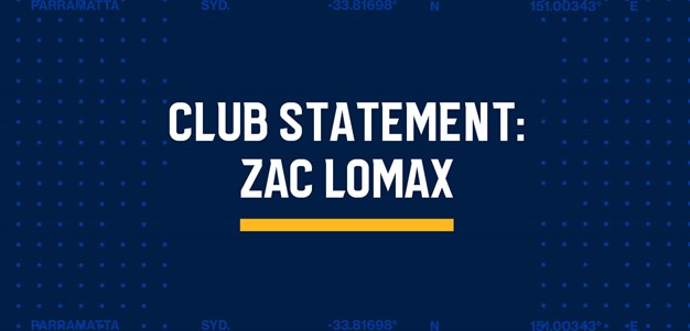 Club Statement: Zac Lomax