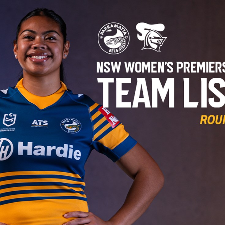 NSW Women's Premiership Team List: Round 9