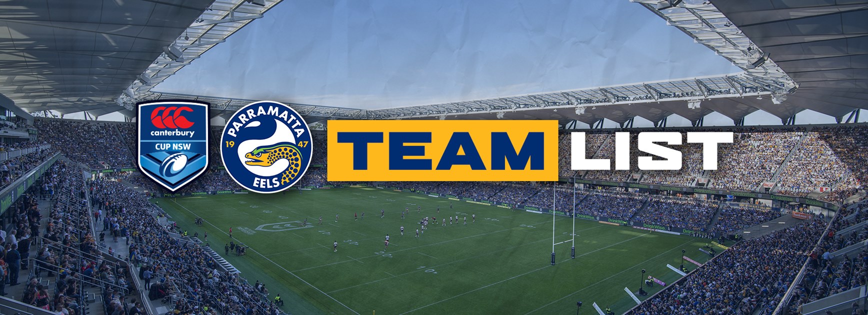 Eels Canterbury Cup Round Two Team List