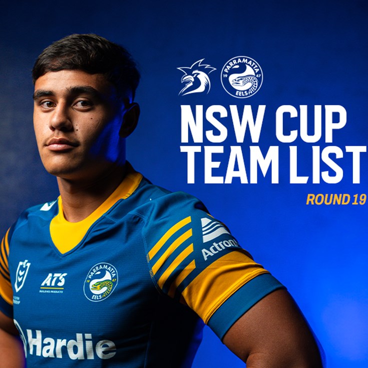 NSW Cup Team List: Round 19