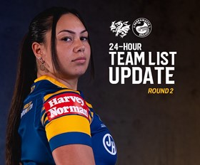 NRLW Team List Update: Round 2