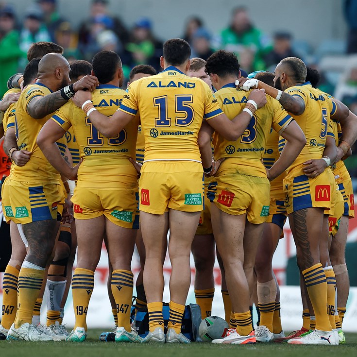 Raiders v Eels - Round 20