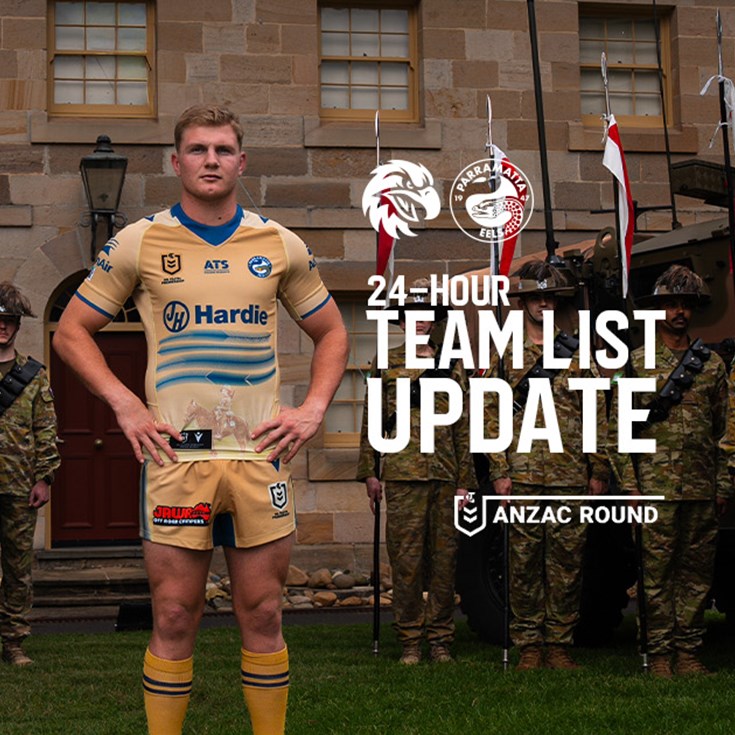 NRL Team List Update: Round 8