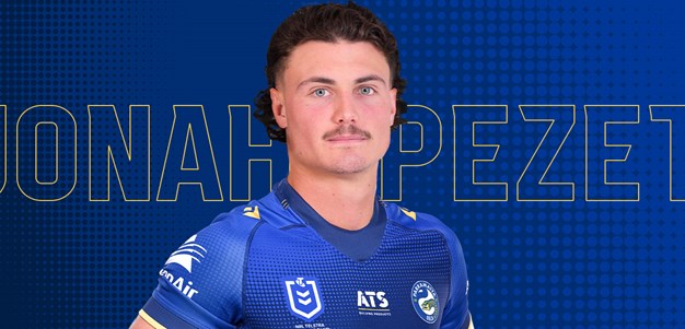 Jonah Pezet joins Parramatta Eels
