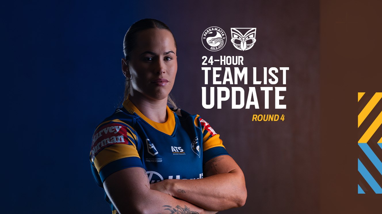NRLW Team List Update: Round 4