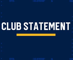 Club Statement: Dylan Walker
