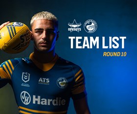 NRL Team List: Round 10