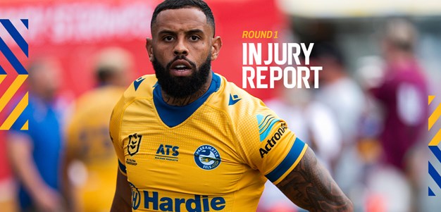 NRL Injury Report: Round 1
