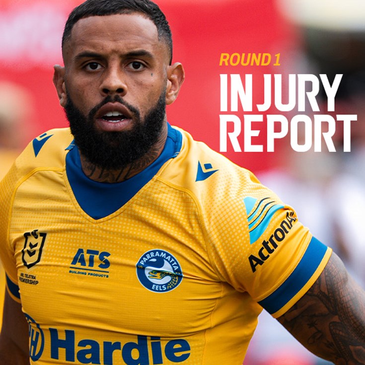 NRL Injury Report: Round 1