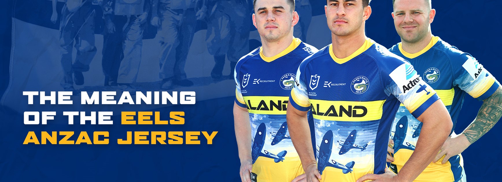 The meaning of the Eels' Anzac jersey