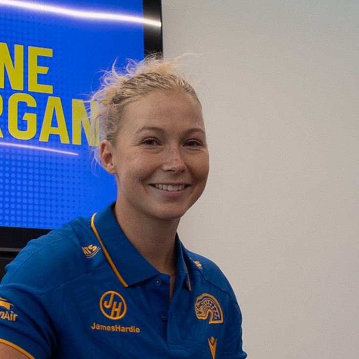 Parramatta Eels sign Layne Morgan until 2027