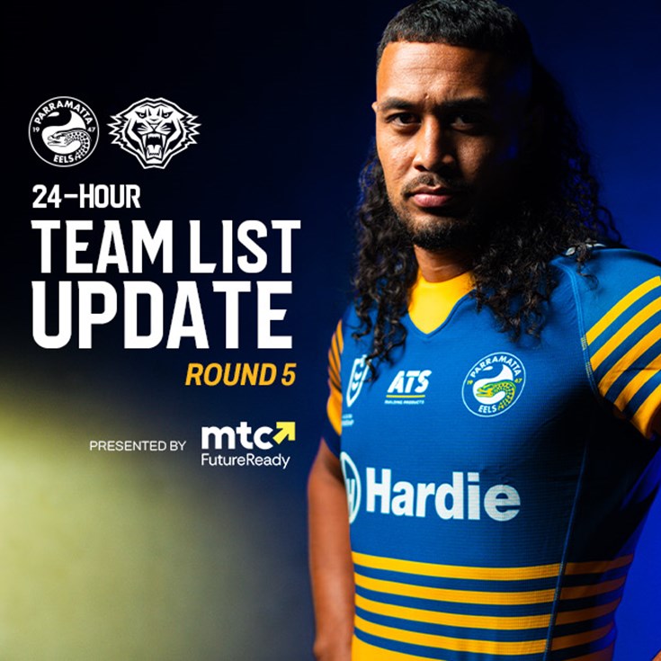 NRL Team List Update: Round 5