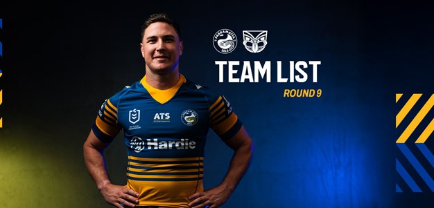 NRL Team List: Round 9