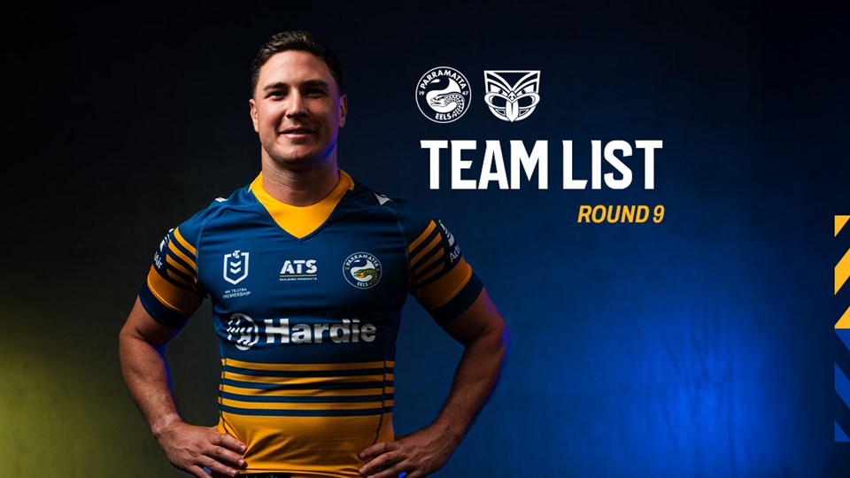 NRL Team List: Round 9