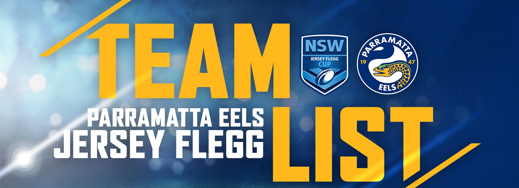 Eels Jersey Flegg - Round Four Team List
