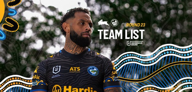 NRL Team List: Round 23