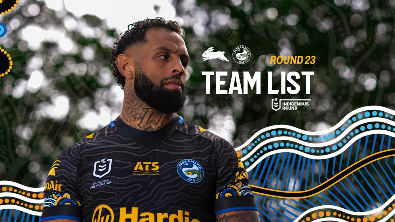 NRL Team List: Round 23